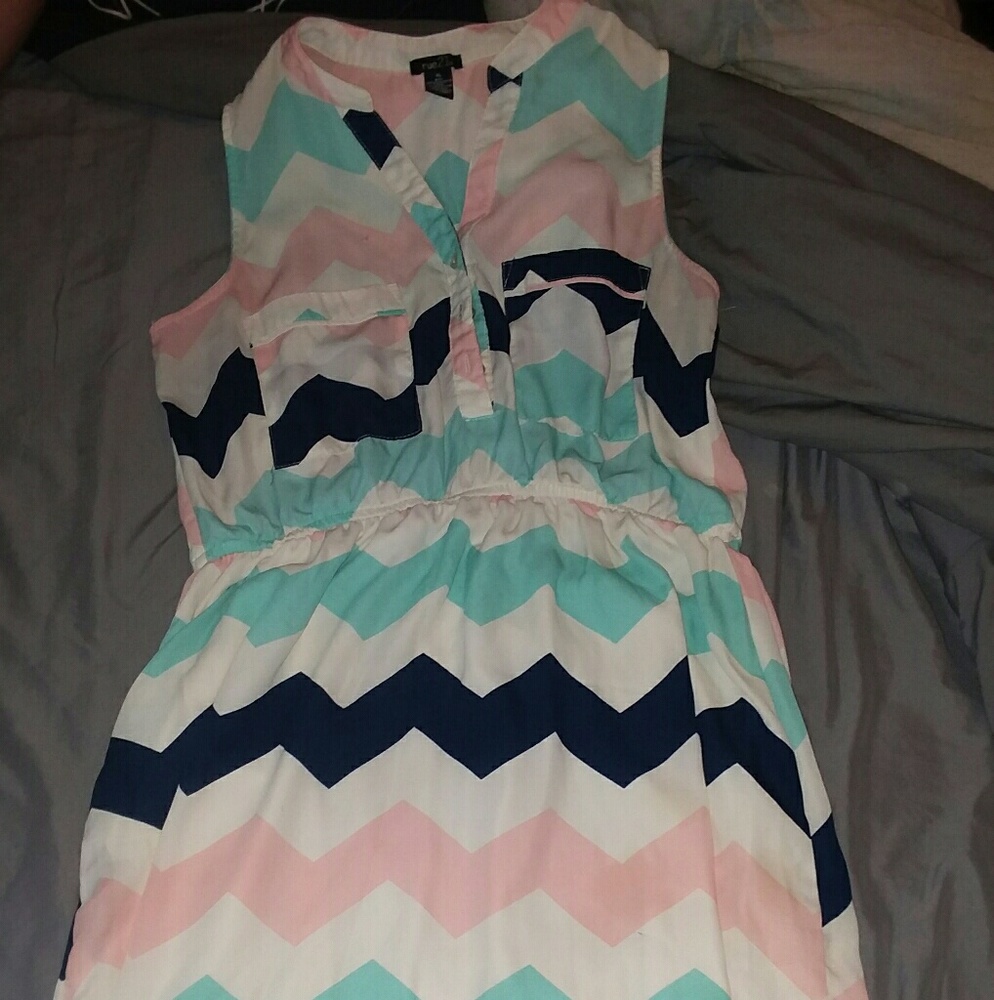 Rue21 mid thigh striped dress